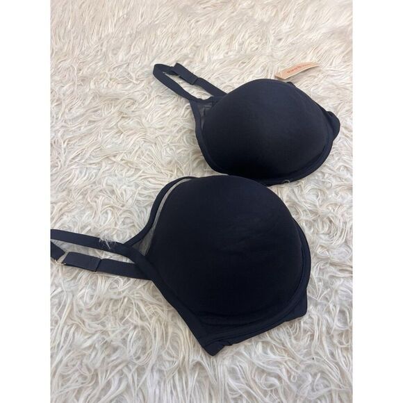 ThirdLove Classic Uplift Plunge Bra 38H 24/7 Underwire Black Adjustable NWT - Picture 9 of 9